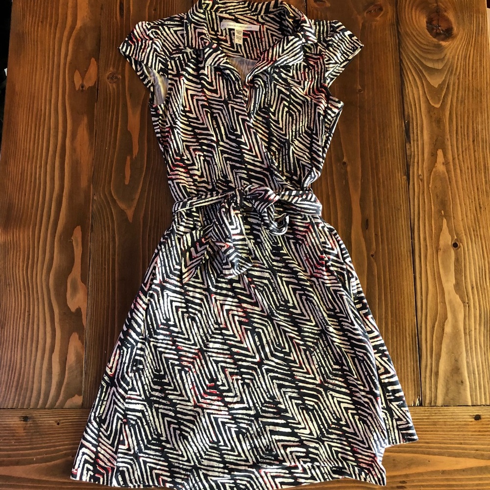 Diane Von Furstenberg Griffith Maize Wrap Dress